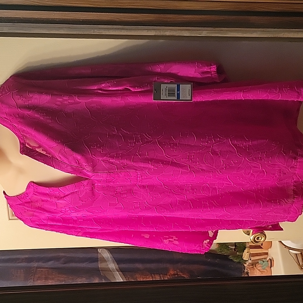 Chaus Bright Fuchsia Top